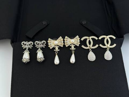 Серьги CHANEL