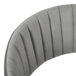 Комплект из 2-х стульев Turin серый, золотые ножки