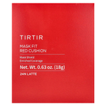 TIRTIR, Mask Fit Red Cushion, кушон, 24N латте, 18 г (0,63 унции)