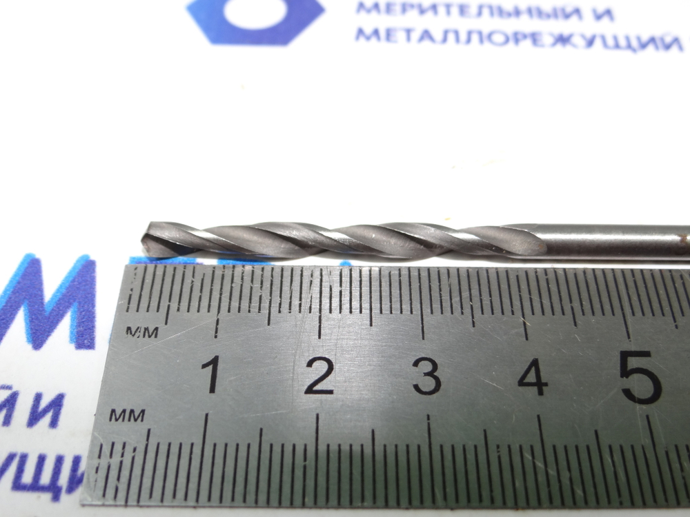 Сверло по металлу 3.8мм (43х75) Р6М5 ц\х
