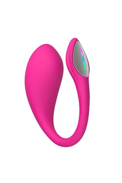 Розовое виброяйцо Lovense Lush 4 (Цвет: розовый)