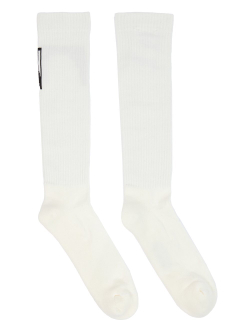 RICK OWENS DRKSHDW ГОЛЬФЫ С ЛОГОТИПОМ БЕЛЫЕ HOLLYWOOD