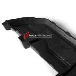 Карбоновый диффузор со стоп-сигналом для BMW 2 серии G42 2021-2024 БМВ обвес