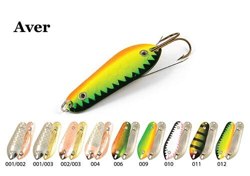 Блесна колебалка незацепляйка Akara 1902 Aver 15 гр. 012
