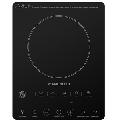Электрическая стеклокерамическая плитка MAUNFELD EVCE.F291-BK