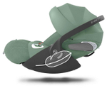 Коляска 3 в 1 Cybex Priam IV Matt Black complete и автокресло Cloud T i-Size Leaf Green Plus Off White