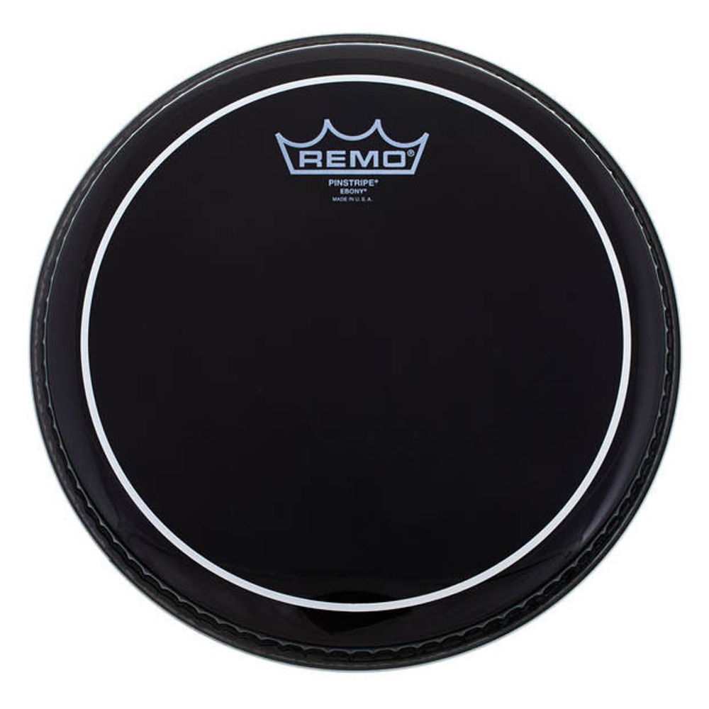 ES-0618-PS Pinstripe Ebony Пластик для бас-барабана 18", Remo