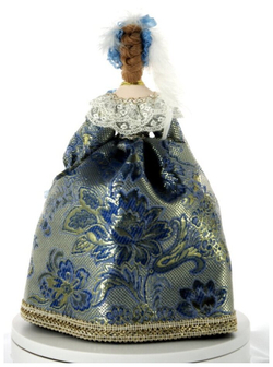 Кукла коллекционная Дама в придворном платье.