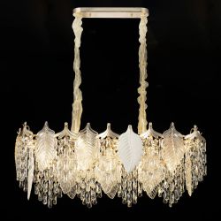 Citilux Darby CL309272 Люстра хрустальная подвесная Золото