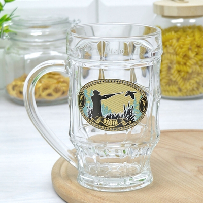 Кружка пивная 500мл "Пинта" На охоте