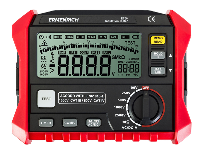 Тестер изоляции Ermenrich Ping ET50