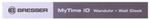 Метеостанция (настенные часы) Bresser MyTime io, 30 см, черная