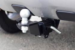 Фаркоп PT GROUP /съемный квадрат/ для RENAULT Duster 2012- /Kaptur 2016-/ NISSAN Terrano 2014-(паспорт и сертификат в комплекте)(без электрики) арт.NTE-12-991122.00