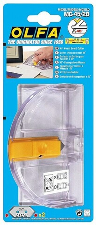 OLFA Mount Cutter, для резки под углом 45°, 20 мм, нож (OL-MC-45/2B)