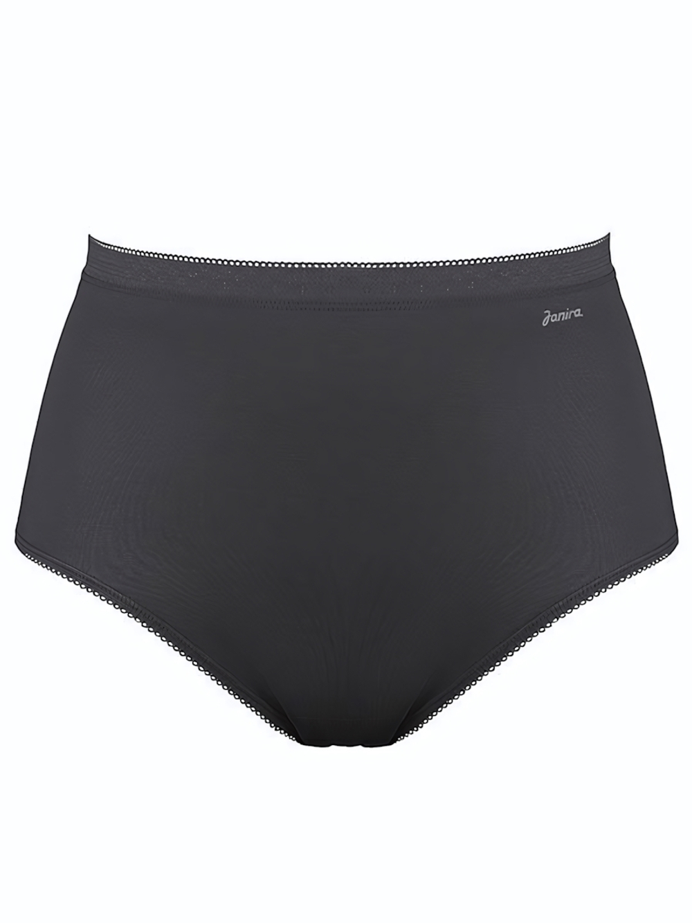 Набор из 2 завышенных plus size трусиков-слип Esencial (Размер: XXL) (Цвет: черный)