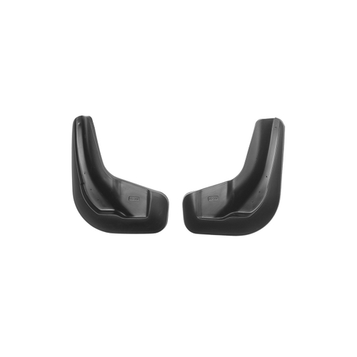 Брызговики Norplast для Audi A4 в кузове B9, передние, Черные, 2015- арт.NPL-Br-05-20F