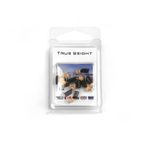 Мормышка True Weight "Гвоздешарик", Черный, шарик Кошачий глаз Оранжевый