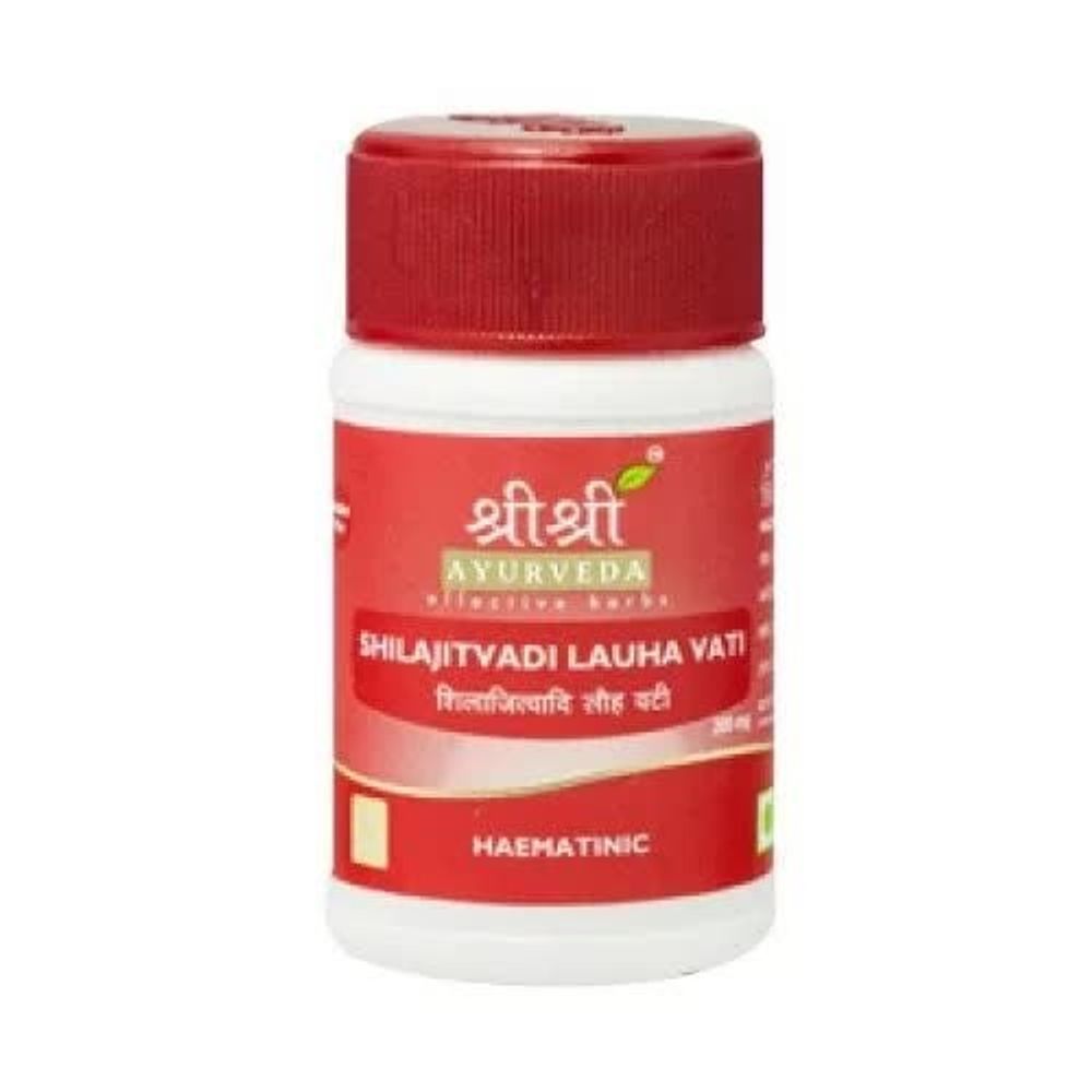 БАД Sri Sri Tattva Shilajitvadi Lauha Vati для нормализации уровня гемоглобина в крови, 60 таб