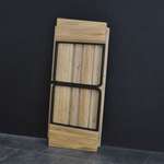 Стол компьютерный, 146х65х78, Ольтсдорф, письменный, раскладной, в стиле лофт, массив дуба, MAKOSA