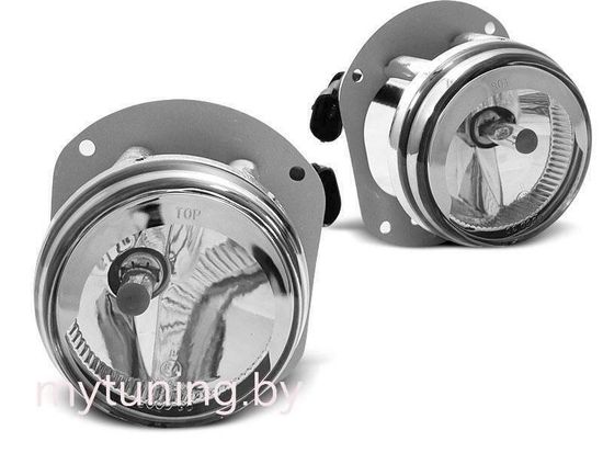 Противотуманные фары Mercedes E W211 crystal AMG E63