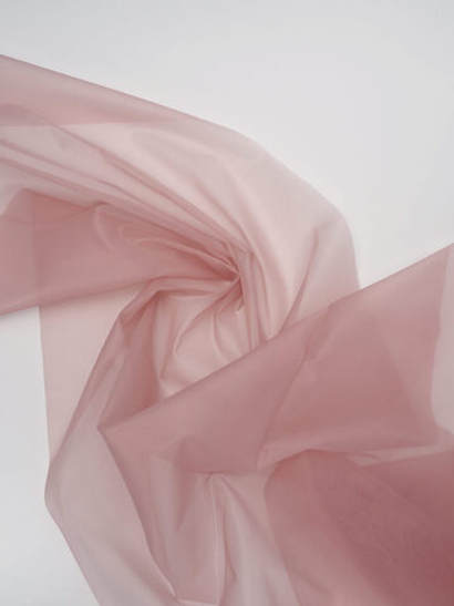 Сетка корсетная пудровая жесткая неэластичная метражом (Турция)