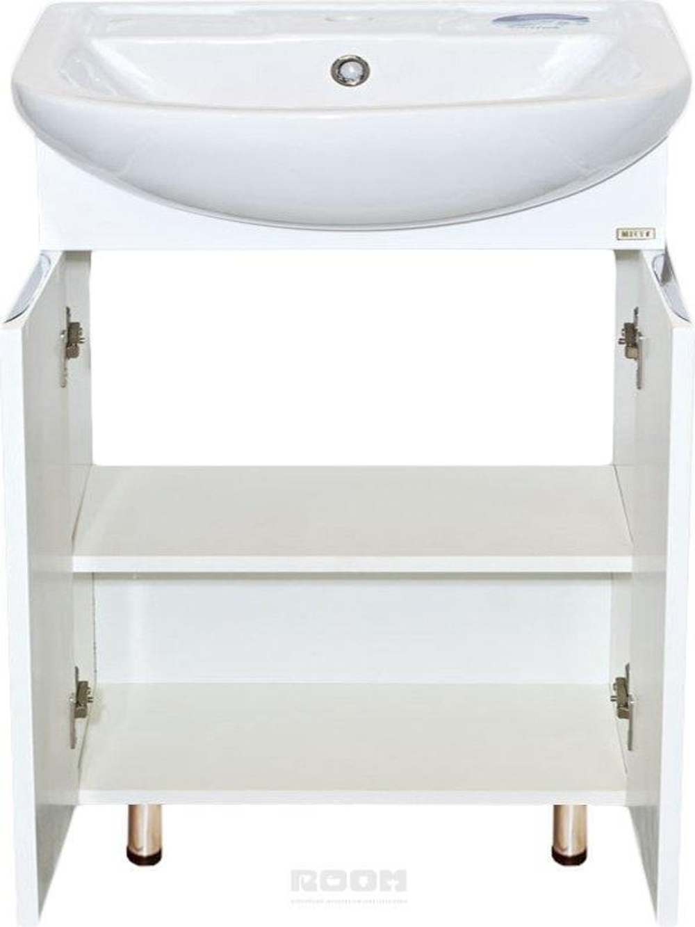 Тумба MISTY Лаванда - 70  прямая  c умывальником