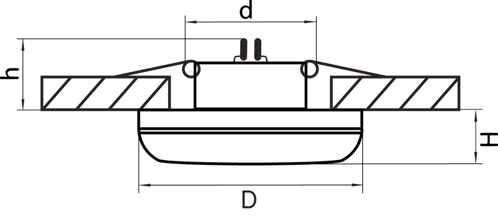 011274 Светильник PIANO MINI MR16 IP54* ХРОМ МАТОВЫЙ