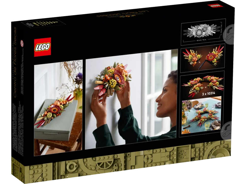 Конструктор LEGO Botanical Collection 10314 Композиция из сухоцветов