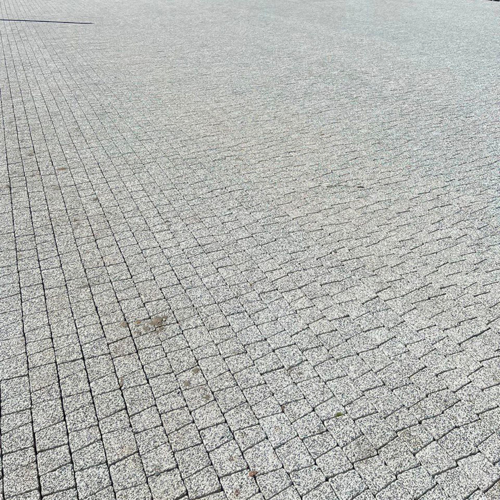 Тротуарная плитка АНТИК - Стоунмикс Белый с черным, комплект из 5 видов плит