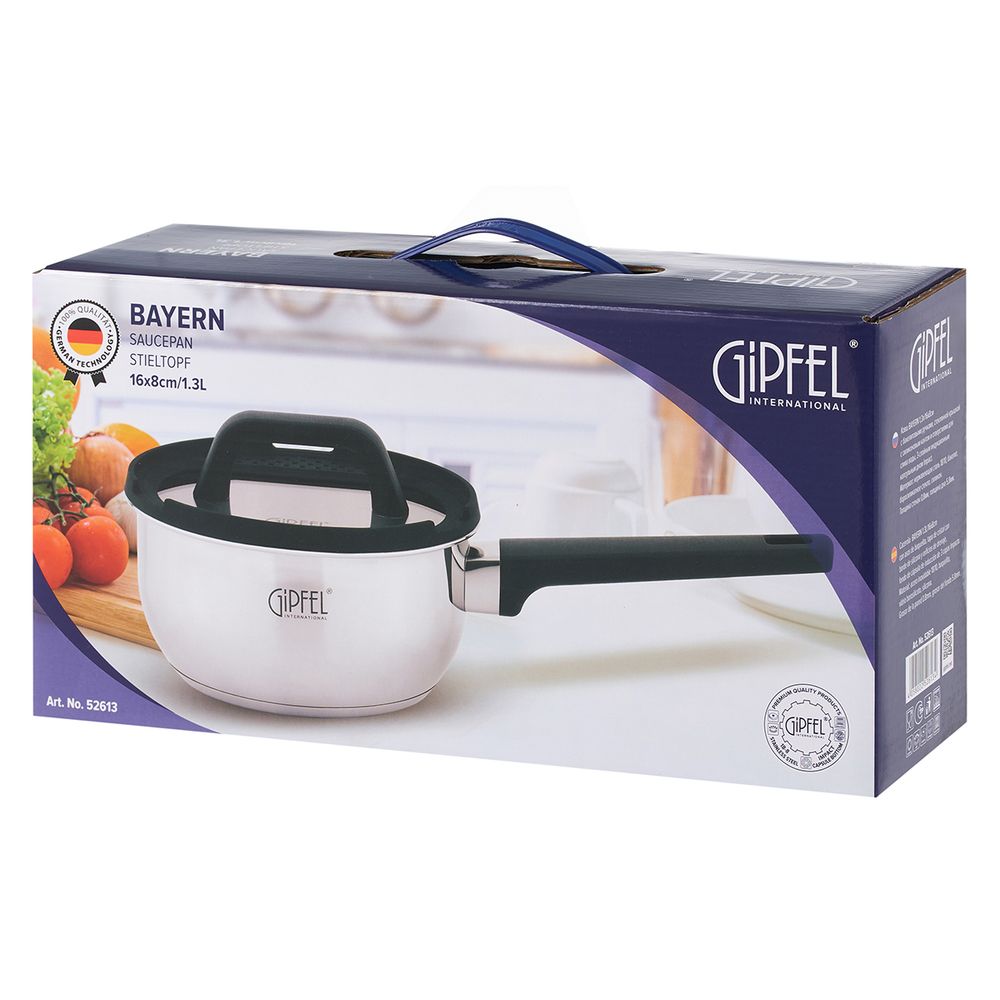 Ковш из нержавеющей стали Gipfel Bayern 52613 16 см/1,3 л