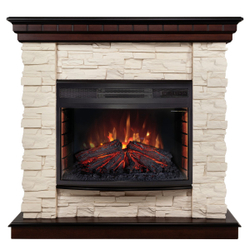 Электрокамин RealFlame Elford 25 AO античный дуб с Firefield 25 S IR S IR