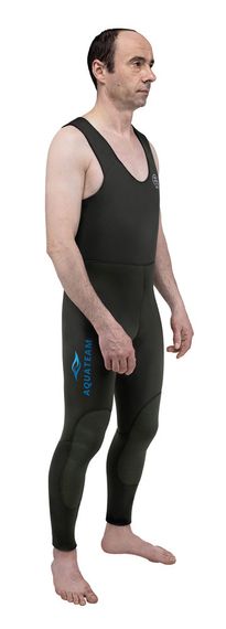 Гидрокостюм AquaTeam Hunter Jako 7 мм ультраспан/открытая пора оливковый