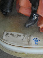 Статуэтка. Фарфор. В ритме Кармен. Capodimonte. Италия