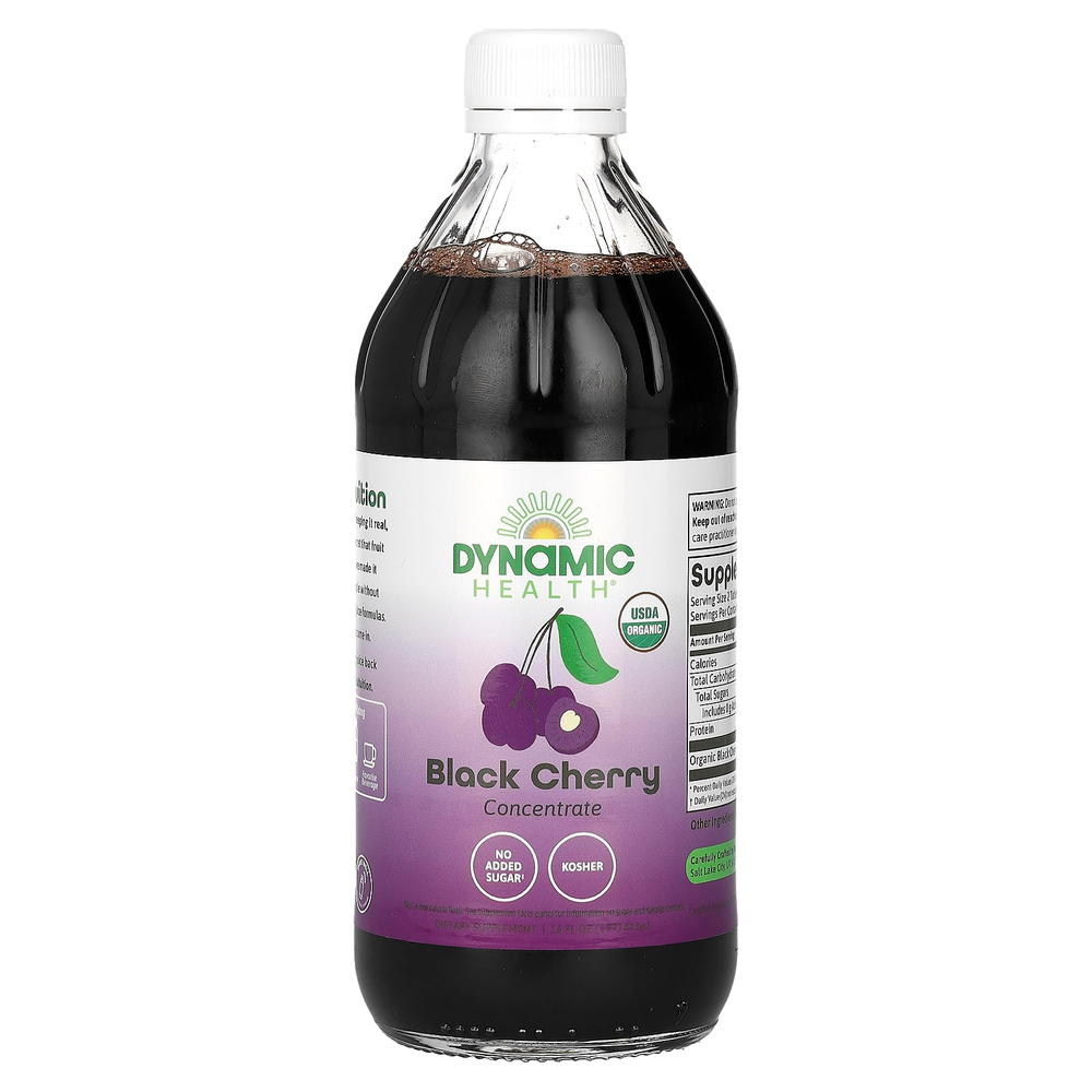 Dynamic Health, Концентрат черной вишни, в стакане, 473 мл (16 жидк. Унций)