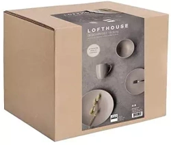 ASA - Набор макарон Lofthouse (16 шт.) бежевый / артикул   99882770  / GTIN 4024433010555