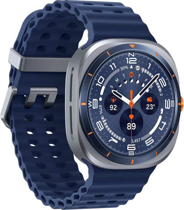 Умные часы Samsung Galaxy Watch Ultra 2025 LTE 47мм, синий титан