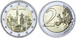 Литва 2 евро, 2020 Гора Крестов UNC