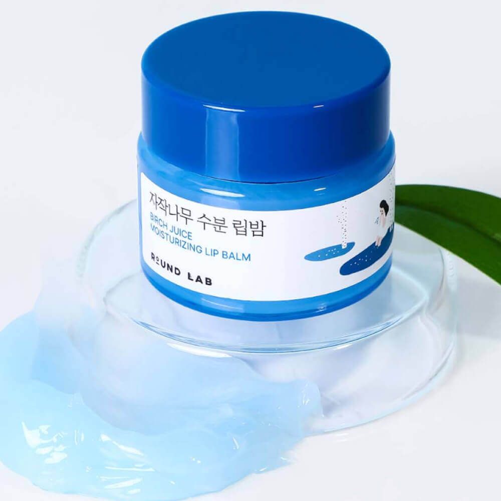 ROUND LAB Увлажняющий бальзам для губ с берёзовым соком с кистью Birch Juice Moisturizing Lip Balm Set (20 гр)