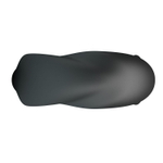 Черное эрекционное кольцо Daquez (Цвет: черный)