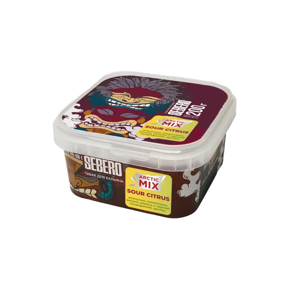 SEBERO  Arctic Mix Sour Citrus (Апельсин/Лемончелло/Вишня/Ревень/Черная смородина/Арктик) 200г