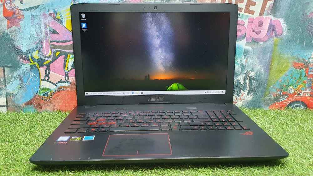 Ноутбук ASUS i5-6/8Gb/GTX 960M 2Gb/FHD/ROG GL552VW-CN866T [90nb09i1-m10940]/Windows 10