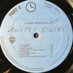 Laurie Anderson ‎– United States Live 5LP (США 1984г.)