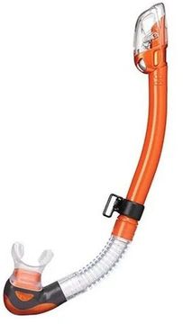 Трубка TUSA Hyperdry Elite II прозрачный/оранжевый