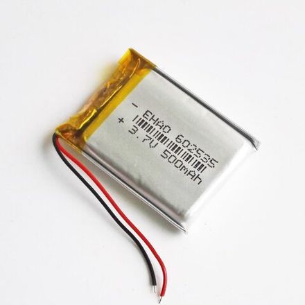 Аккумулятор Li-Pol 3,7В 500мАч 602535