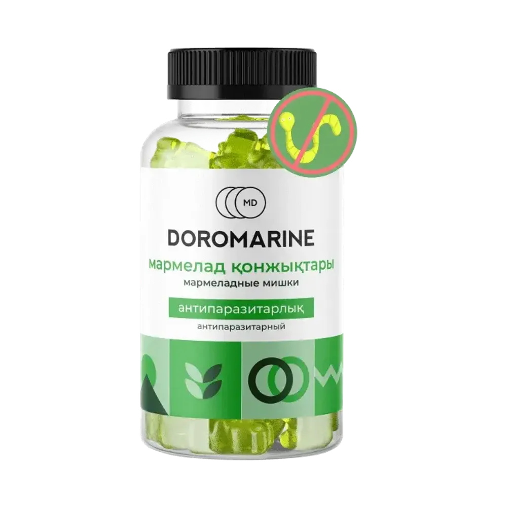 Doromarine противопаразитарные мармеладные мишки 60 таб.