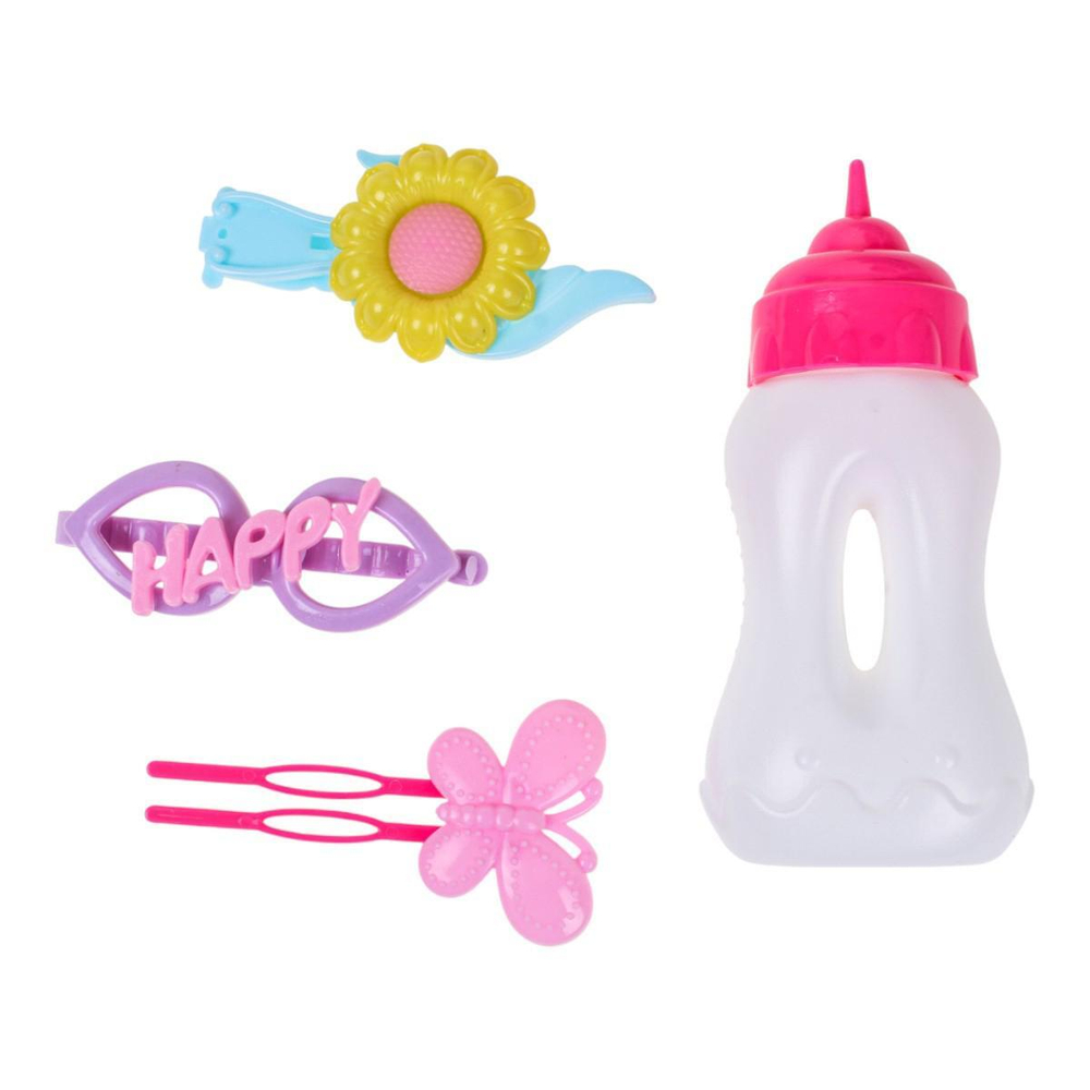 Пупс функциональный с аксесс., коробка L-8060C