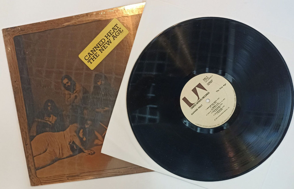 Винтажная виниловая пластинка LP Canned Heat The New Age (USA 1973)