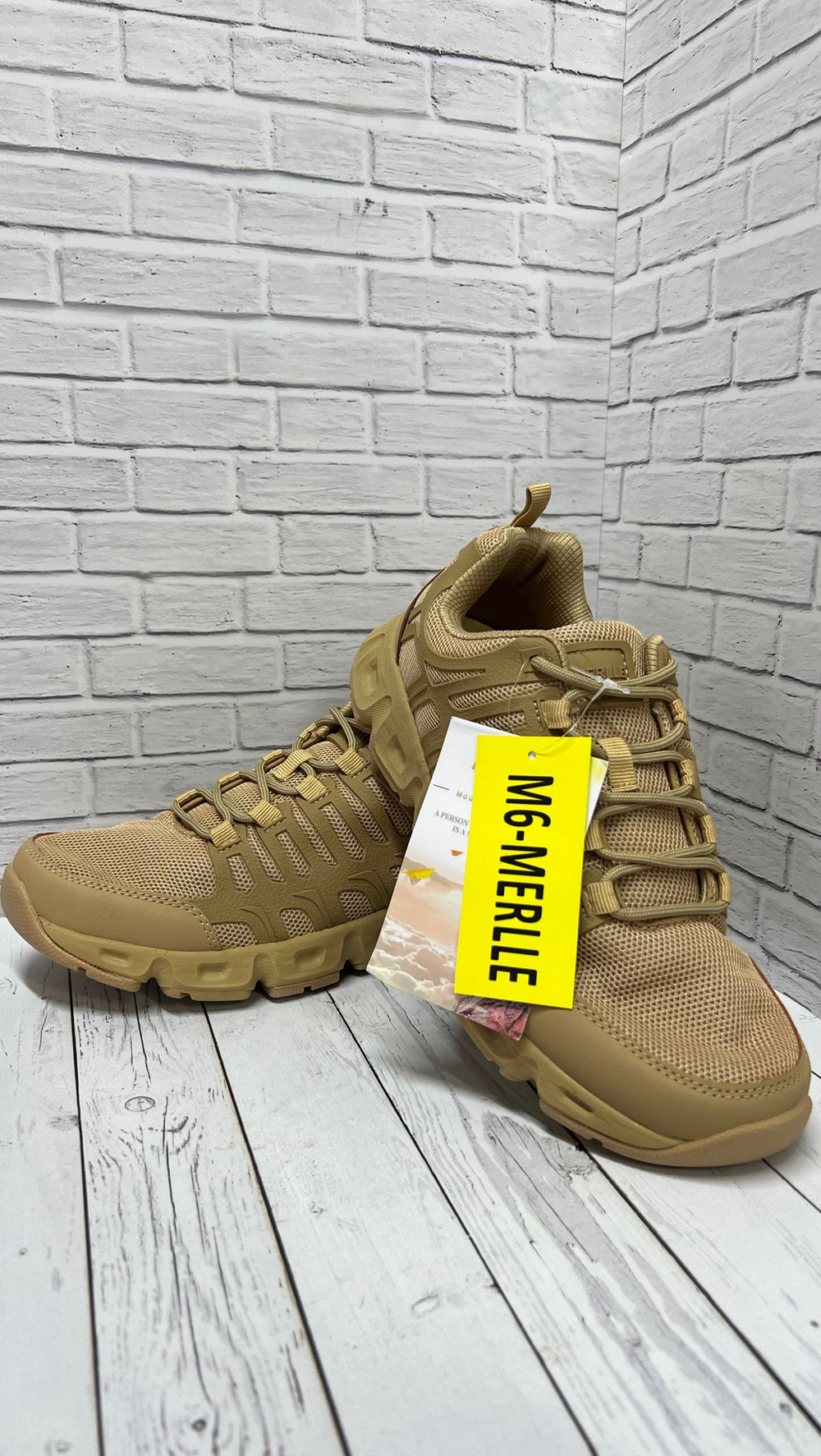 Кроссовки M6 Merlle / весна-лето / песок