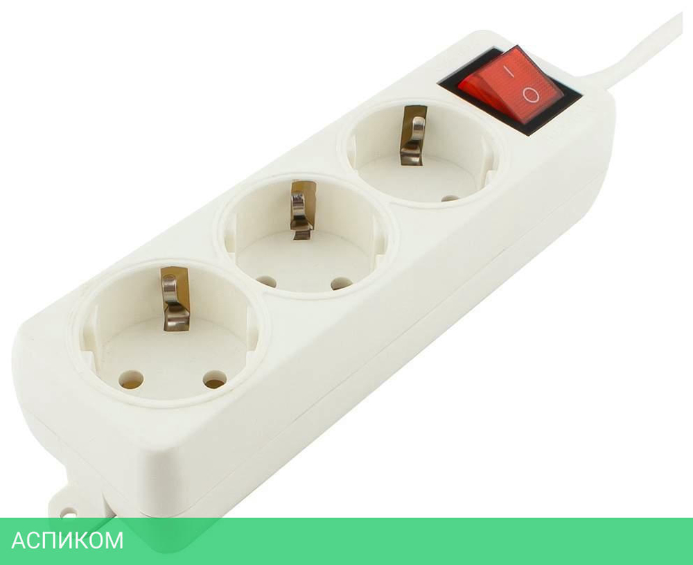 Сетевой фильтр Гарнизон ELB-G3-W-5 белый