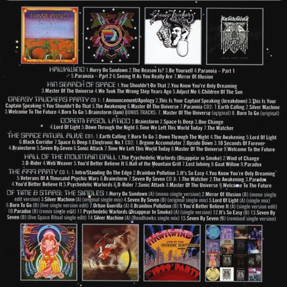 Hawkwind / This Is Your Captain Speaking...Your Captain Is Dead (The Albums And Singles 1970 - 1974)(11CD)